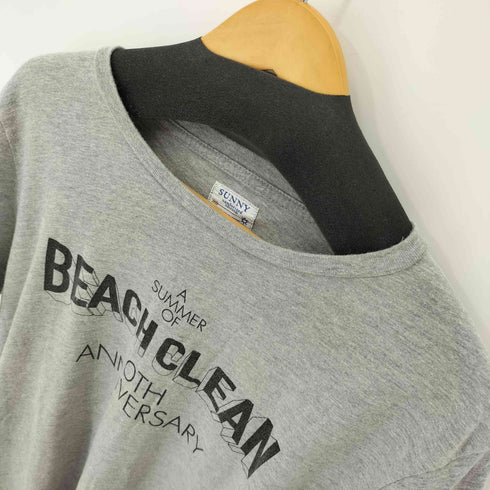 サニースポーツ SUNNY SPORTS USA製 フロントプリント クルーネックTシャツ メンズ import:L