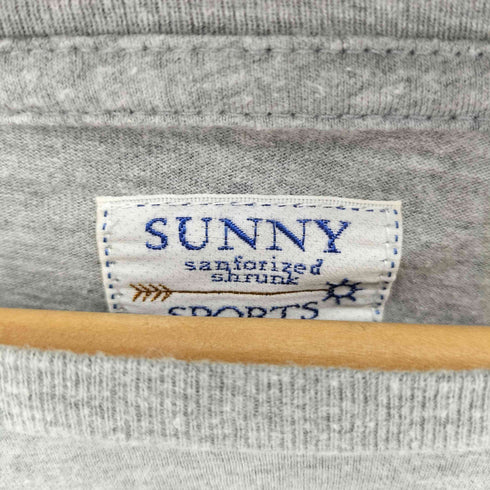 サニースポーツ SUNNY SPORTS USA製 フロントプリント クルーネックTシャツ メンズ import:L