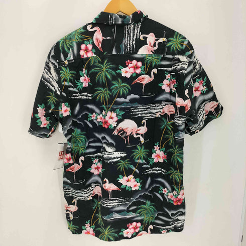 ロバートジェイクランシー RJC MADE IN USA コットン アロハシャツ メンズ import:M