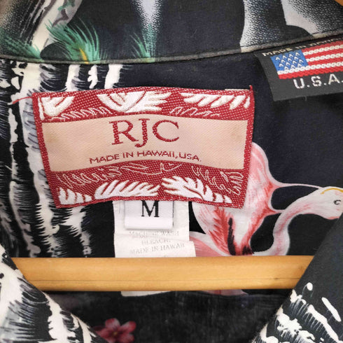 ロバートジェイクランシー RJC MADE IN USA コットン アロハシャツ メンズ import:M