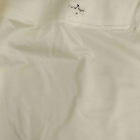 クレージュ courreges コットン フロントポケット タイトスカート レディース JPN:40