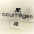 クレージュ courreges コットン フロントポケット タイトスカート レディース JPN:40