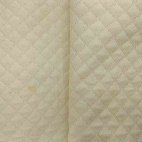クレージュ courreges シルク混 キルティング フロントスリット タイトスカート レディース JPN:38