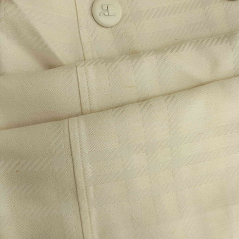 クレージュ courreges チェック ダブルボタン タイトスカート レディース JPN:38