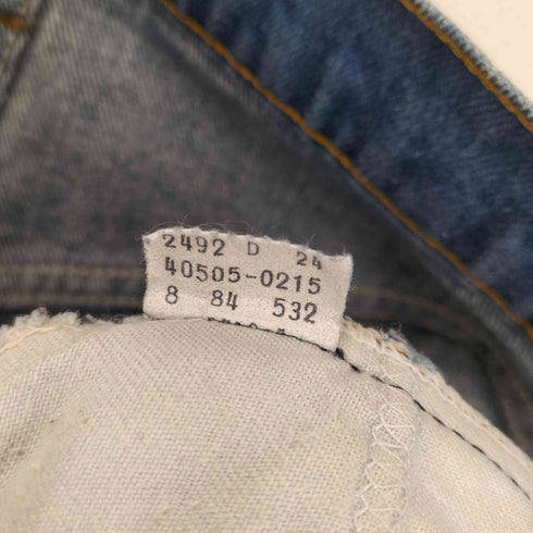 リーバイス Levis 505 ボタン裏532 84年製 オレンジタブ ジップフライデニムパンツ メンズ W36