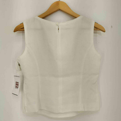 クレージュ courreges アセテートレーヨン ベルトデザイン タンクトップ レディース JPN:9号