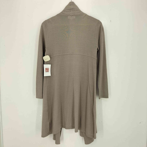 クレージュ courreges アクリルウール ボタンレス ロングカーディガン レディース JPN:38