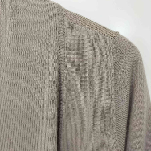 クレージュ courreges アクリルウール ボタンレス ロングカーディガン レディース JPN:38