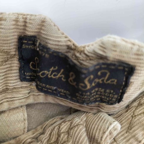 スコッチアンドソーダ SCOTCH&SODA 黒タグ 細畝 コーデュロイパンツ メンズ W34 L32