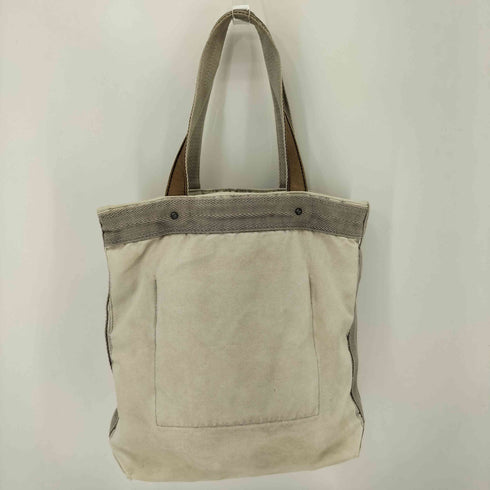 アバクロンビーアンドフィッチ Abercrombie & Fitch ロゴパッチ キャンバス トートバッグ メンズ