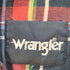 ラングラー Wrangler マドラスチェック 襟芯 フラップポケット スナップボタン L/S レギュラーカラーシャツ メンズ