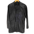 ラムレザー 比翼ハーフコート lamb leather メンズ L