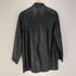 ラムレザー 比翼ハーフコート lamb leather メンズ L