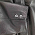 ラムレザー 比翼ハーフコート lamb leather メンズ L