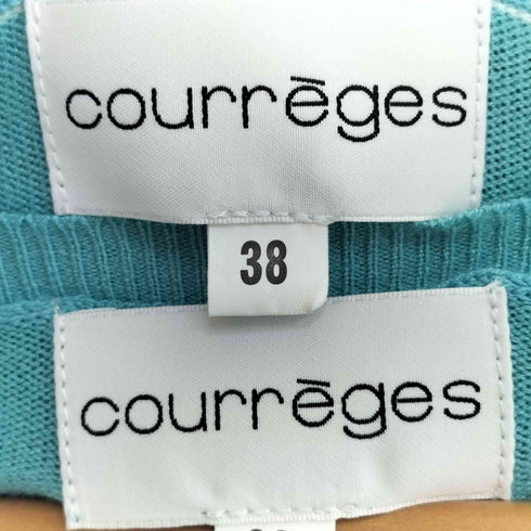 クレージュ courreges ツートン ロングカーディガン&ニットワンピース アンサンブル レディース JPN:38