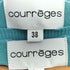 クレージュ courreges ツートン ロングカーディガン&ニットワンピース アンサンブル レディース JPN:38