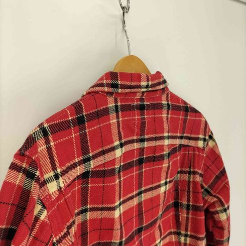 リーバイス Levis チェック柄 フラップポケット サイドアジャスター コットン シャツ ジャケット メンズ import:M