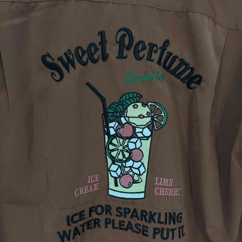 パワートゥザピープル POWER TO THE PEOPLE NACE DAY 両面刺繍 開襟 S/S オープンカラー シャツ メンズ JPN:M