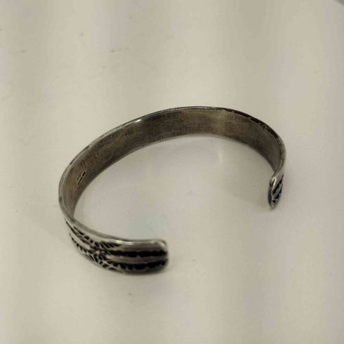 ナバホ NAVAJO STERLING HRM ヘンリマリアーノ シルバーバングル メンズ