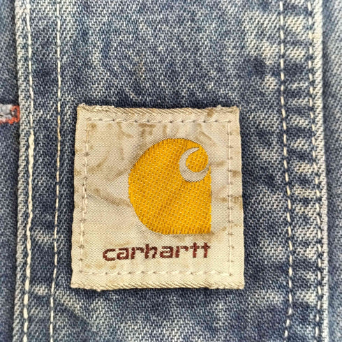 カーハート Carhartt デニムオーバーオール メンズ