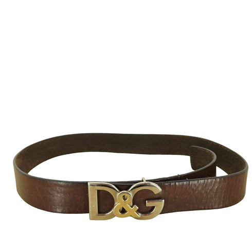 ドルチェアンドガッバーナ DOLCE&GABBANA D&G バックル レザーベルト Y2K メンズ