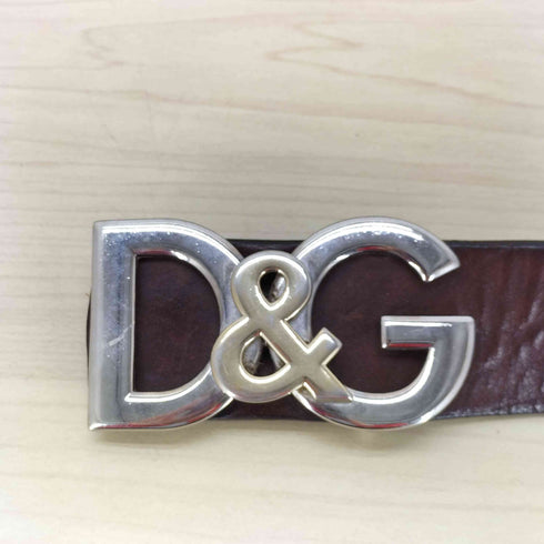 ドルチェアンドガッバーナ DOLCE&GABBANA D&G バックル レザーベルト Y2K メンズ