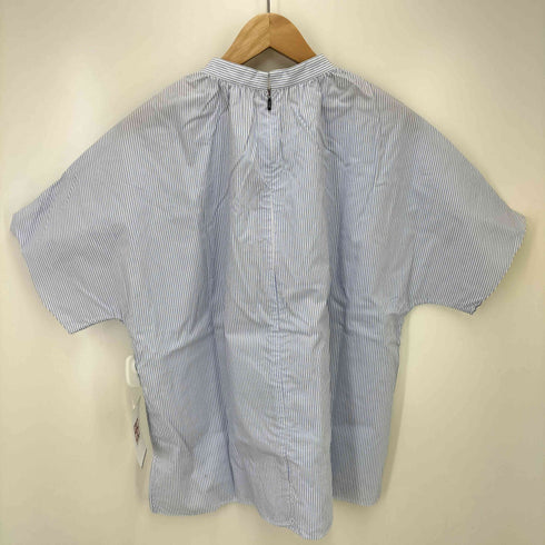 カルバンクライン CALVIN KLEIN ピンストライプ プルオーバー S/S ブラウス レディース EUR:46