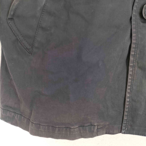 バーバリーブラックレーベル BURBERRY BLACK LABEL 裏地ノヴァチェックシングルトレンチコート メンズ L