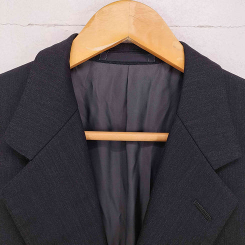 アクアスキュータム AQUASCUTUM ウールテーラードジャケット MADE IN JAPAN メンズ