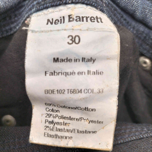 ニールバレット NEIL BARRETT イタリア製 SUPER SKINNY FIT スキニーデニムパンツ メンズ