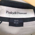 ピンキーアンドダイアン Pinky&Dianne ロゴプリント デカ襟 シルク 比翼ボタン L/S シャツ メンズ import:M