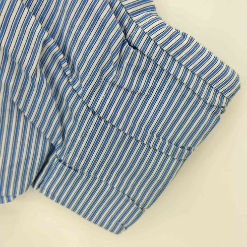 ザラ ZARA ストライプ ハーフジップ ワンピース レディース import:M