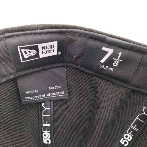 ニューエラ NEW ERA 59FIFTY 無地 6パネルキャップ メンズ 7 1/8