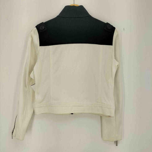 クレージュ courreges ツートン 袖ジップ ジップアップジャケット レディース JPN:38