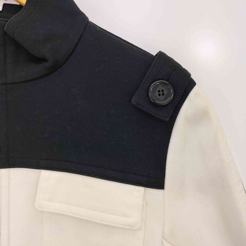 クレージュ courreges ツートン 袖ジップ ジップアップジャケット レディース JPN:38