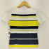 クレージュ courreges スパンコール ラメ ボーダー クルーネックTシャツ レディース JPN:38