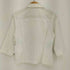 クレージュ courreges 比翼 七分丈 スキッパーシャツ レディース JPN:9号