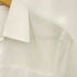 クレージュ courreges 比翼 七分丈 スキッパーシャツ レディース JPN:9号