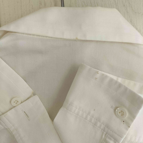 クレージュ courreges 比翼 七分丈 スキッパーシャツ レディース JPN:9号