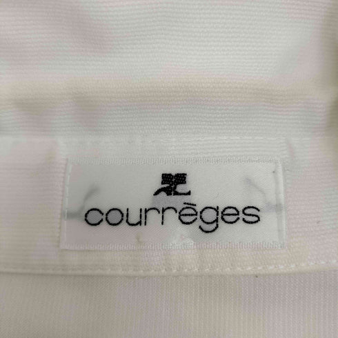 クレージュ courreges 比翼 七分丈 スキッパーシャツ レディース JPN:9号