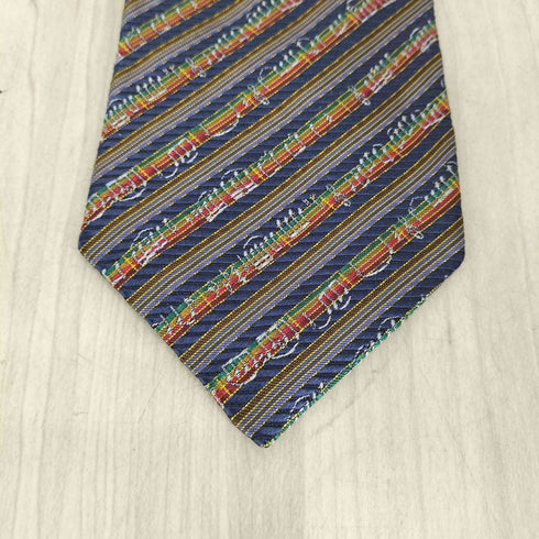 楽譜柄刺繍ネクタイ MADE IN JAPAN メンズ