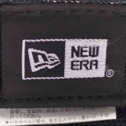 ニューエラ NEW ERA チームロゴ刺繍 デニム メッシュ 切替 6パネル キャップ メンズ