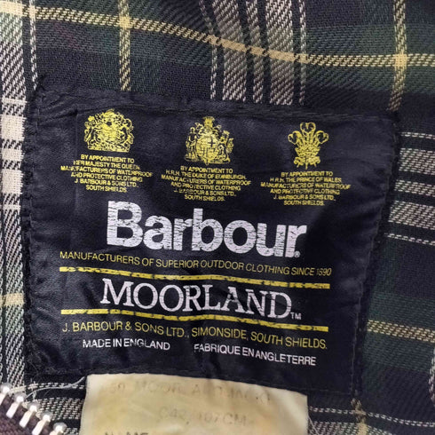 バブアー Barbour 90S 94年製 MOORLAND オイルドジャケット メンズ C42