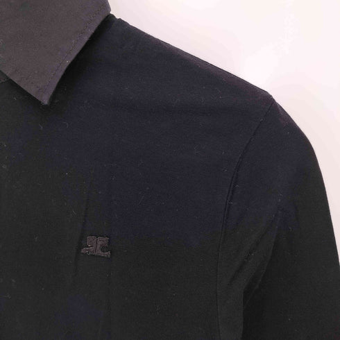 クレージュ courreges ストレッチ 七分丈 ポロシャツ レディース JPN:9号