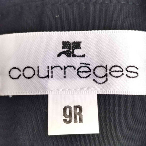クレージュ courreges ストレッチ 七分丈 ポロシャツ レディース JPN:9号