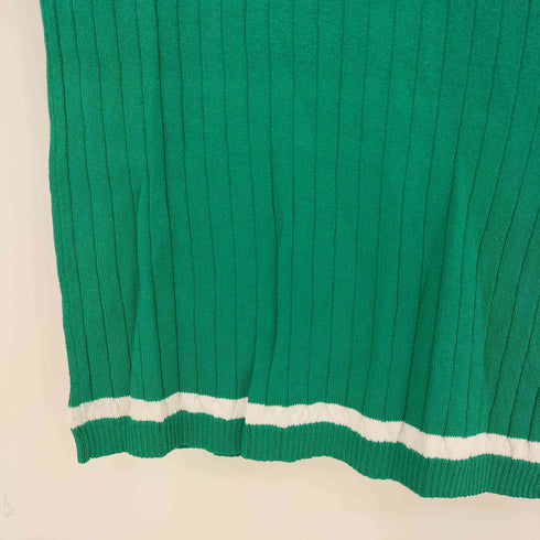 クレージュ courreges レースドッキング リボン リブニット レディース JPN:38