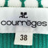 クレージュ courreges レースドッキング リボン リブニット レディース JPN:38