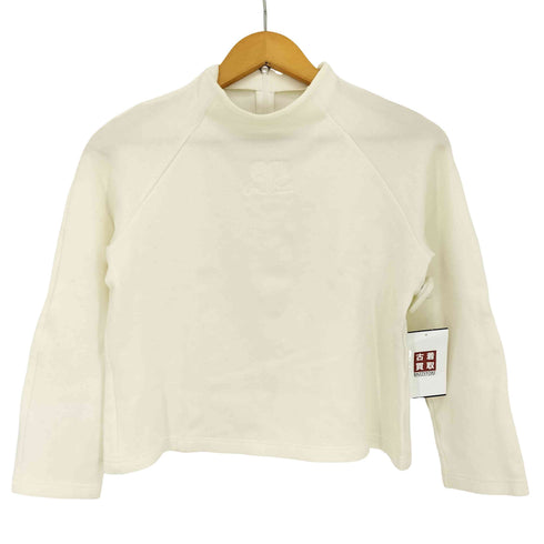 クレージュ courreges デカロゴ ハイネックカットソー レディース JPN:9号