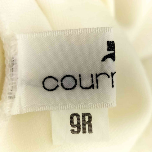 クレージュ courreges デカロゴ ハイネックカットソー レディース JPN:9号