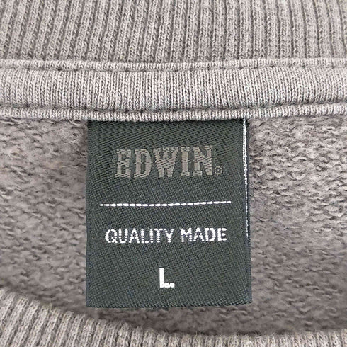 エドウィン EDWIN クルーネックスウェット メンズ JPN:L